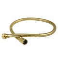 Kingston Brass KBSPRHOSE302 30" Stainless Steel Hose, Polished Brass KBSPRHOSE302